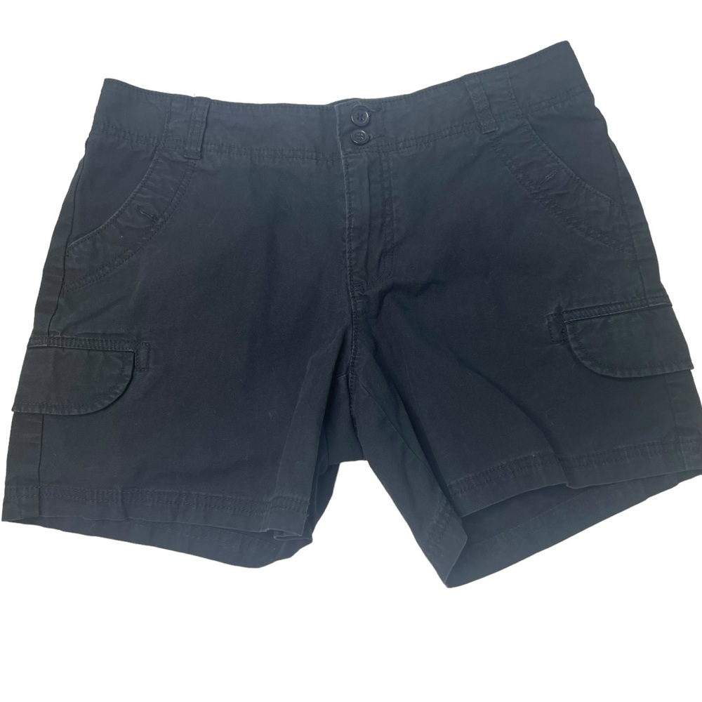 Dockers Shorts Womens 6 Cargo Shorts Mom Outdoor Hiking Camping Cotton Blend